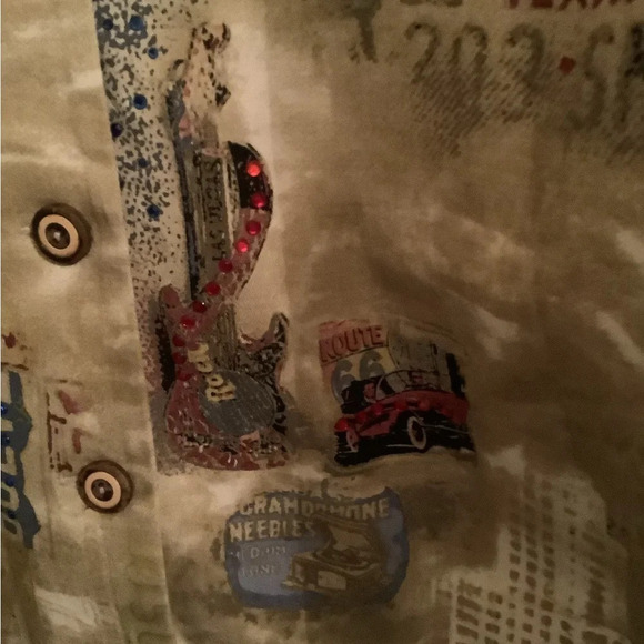 NANCY BOLEN~ CITY GIRL~GORGEOUS UNIQUE BLAZER~S-M - Picture 7 of 7